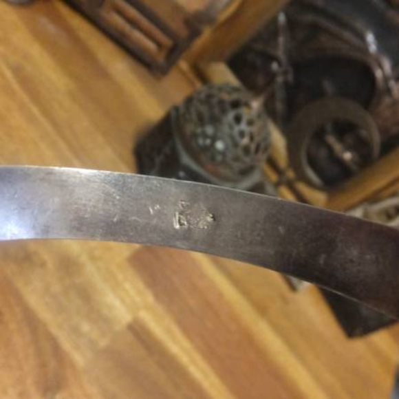 CROSS SOLD: Navajo Native American Turquoise Silver Bracelet - Picture 10 of 15